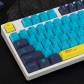 Alien GMK 104+32 Full PBT Dye Sublimation Keycaps Set for Cherry MX Mechanical Gaming Keyboard 64/87/96